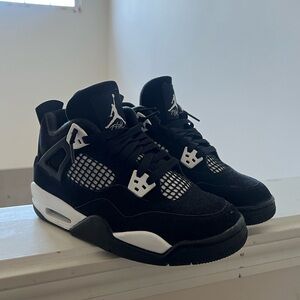 Air Jordan 4 retro GS white thunder